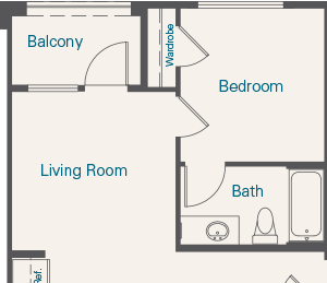Tuscany Apartments Santa Clara CA B1 2 Bedroom Sq Ft 885